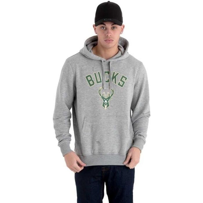Vêtements Homme Tricots New Era Team Logo Po Hoody Milwaukee Bucks