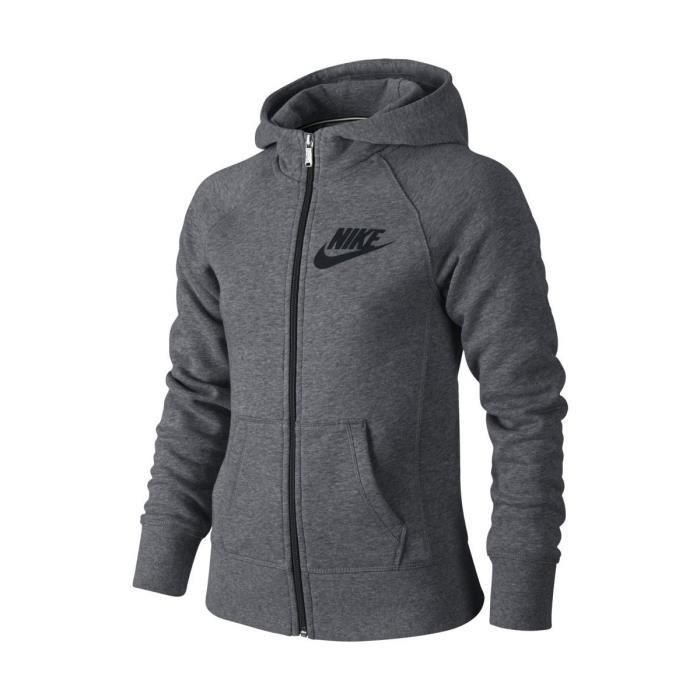 nike ya76 brushed fleece pullover junior