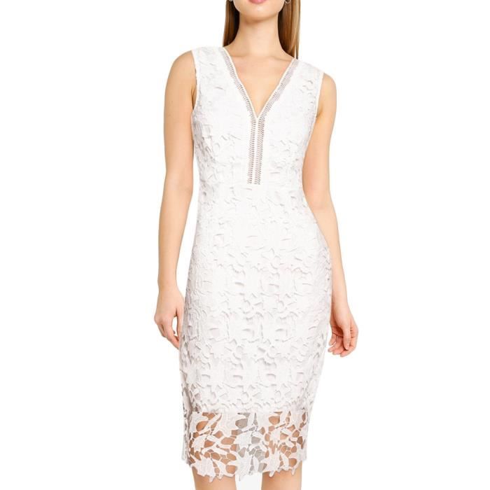 Vero moda robe blanche best sale