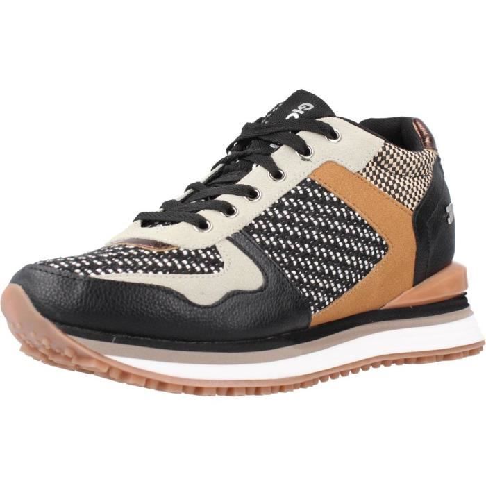 Basket Femme GIOSEPPO 129110 Marron Lacets Synth tique