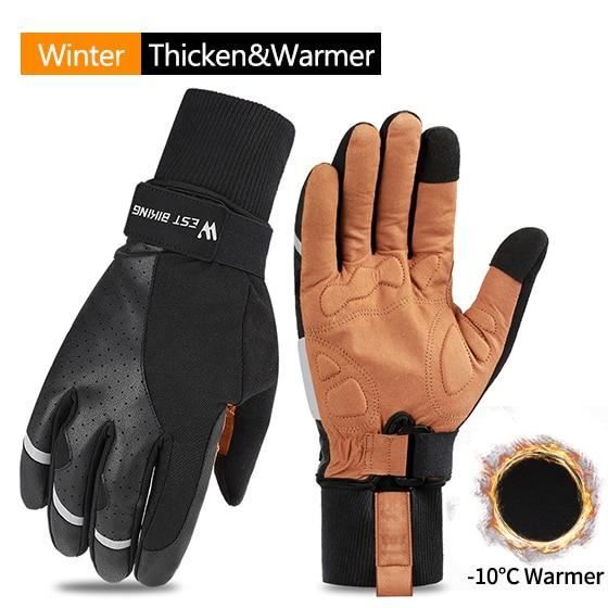 Gants Moto Hiver INBIKE IM902W - Imperméables, Tactile - Pour Vélo, Ski, Snowboard