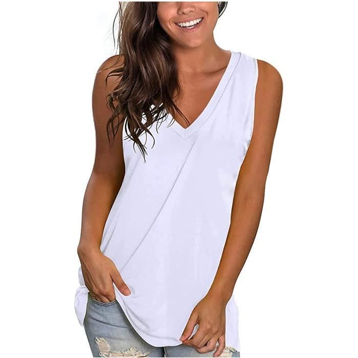 Haut sales debardeur femme