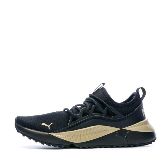 Puma noir et or femme shop