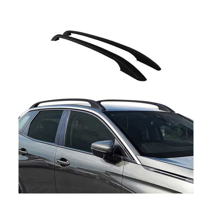 Barres de toit longitudinales pour Land Rover Range Rover Sport 2005-13 Alu Noir