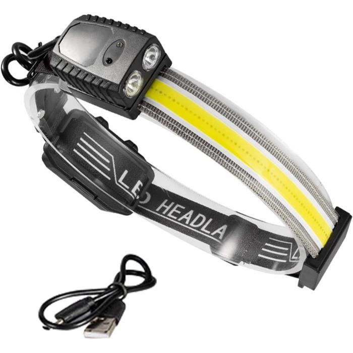 Phares LED Rechargeables 10LED - Double Source Lumineuse - Étanches IP65 - Lot De ?