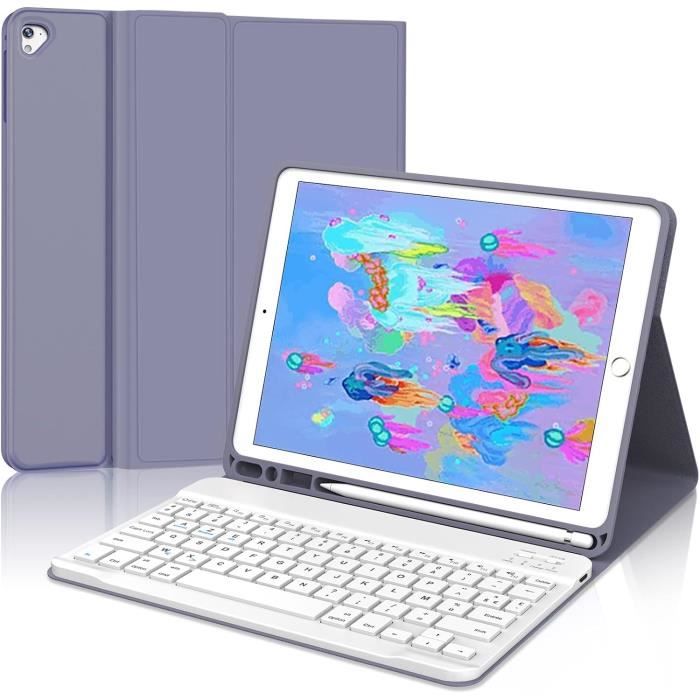 IVEOPPE Toetsenbordhoes voor iPad 6/5 EME Generation/Pro 9.7/Air 2/Air