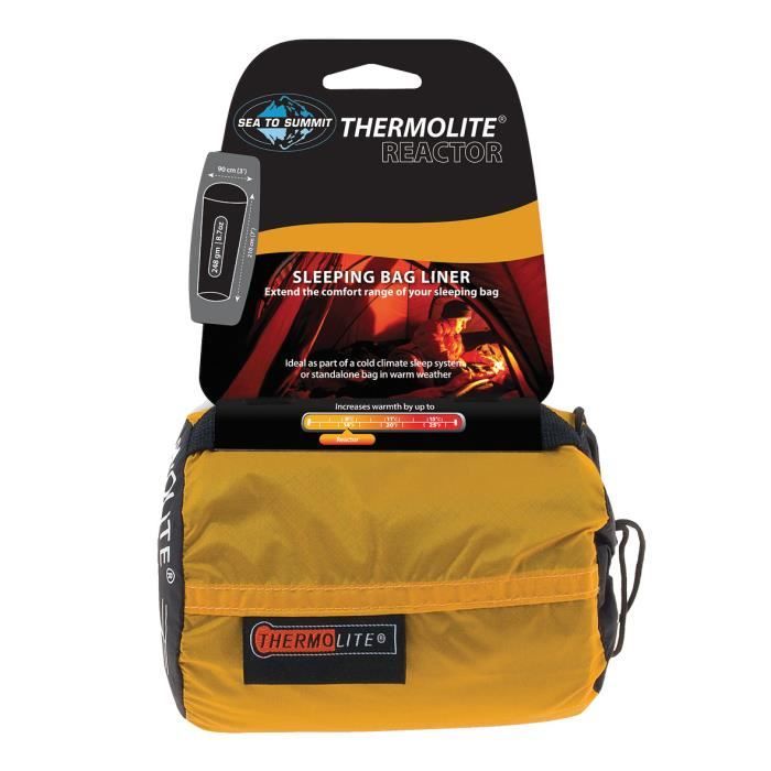 Drap de sac Sea to Summit Thermolite® Reactor - Cdiscount Sport