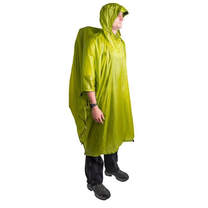 Poncho Sea to Summit Nano Tarp-Poncho Ultra-Sil 15D Jaune - Imperméable et Respirant