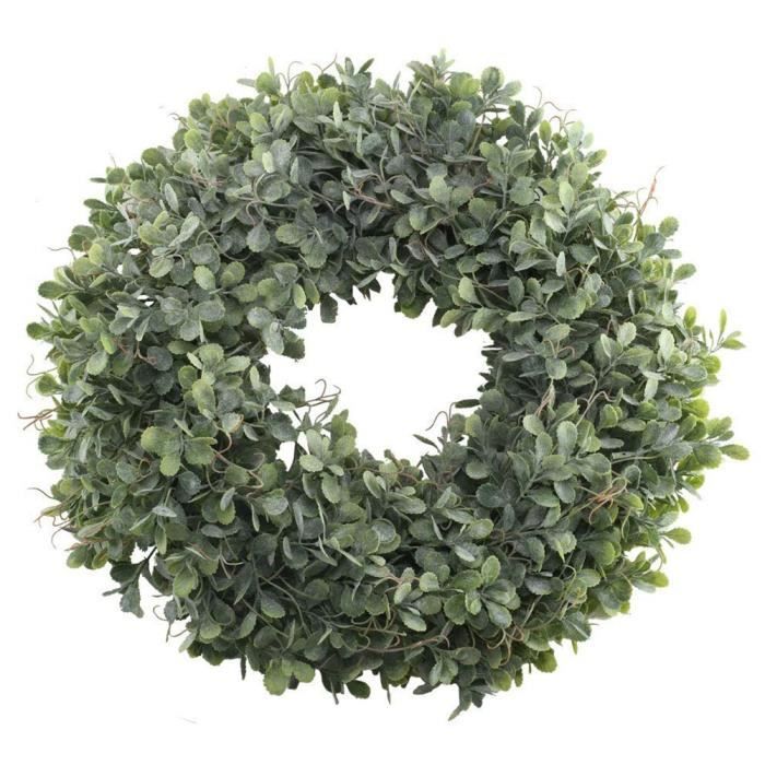 Couronne de Buis Artificiel 40cm
