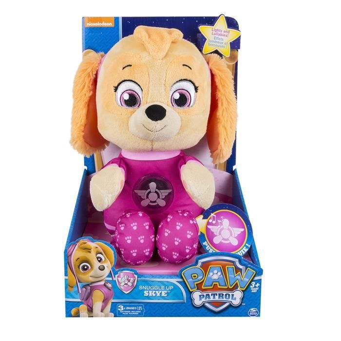 Paw Patrol Snuggle Up Skye Peluche Peluche Cdiscount Jeux Jouets