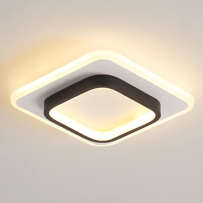 Lot De 4 Plafonniers LED Ultra-Fins 20 Cm | 15W | 4500K Blanc Neutre | Encastrés | Pour Cuisine, Salon, Couloir - 5