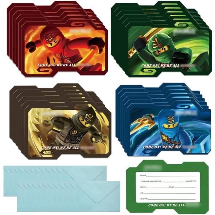 12 Carte Invitation Anniversaire Garcon, Invitation Anniversaire Dinosaure Carton Invitation