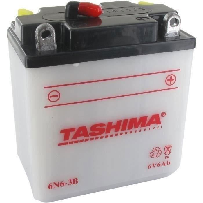 Batterie moto 6N6-3B 6V / 6Ah