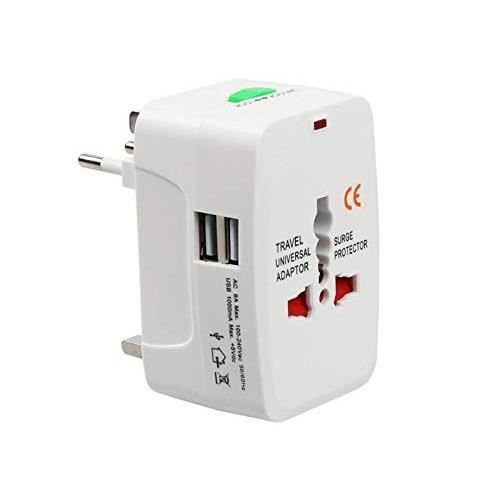 Adaptateur Universel USB Samsonite | Chargez en Toute Sécurité Partout