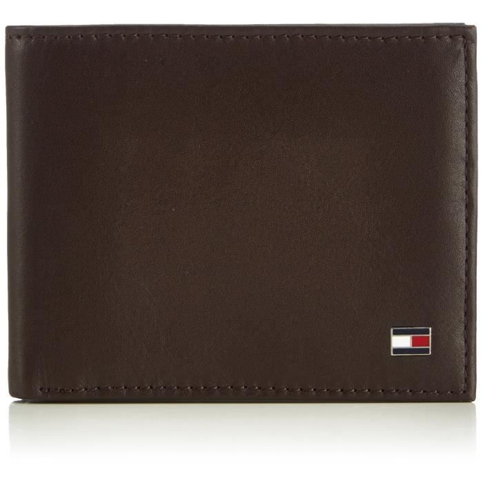Tommy Hilfiger Eton Mini Cc Porte Monnaie Homme Marron Marron Cdiscount Bagagerie Maroquinerie
