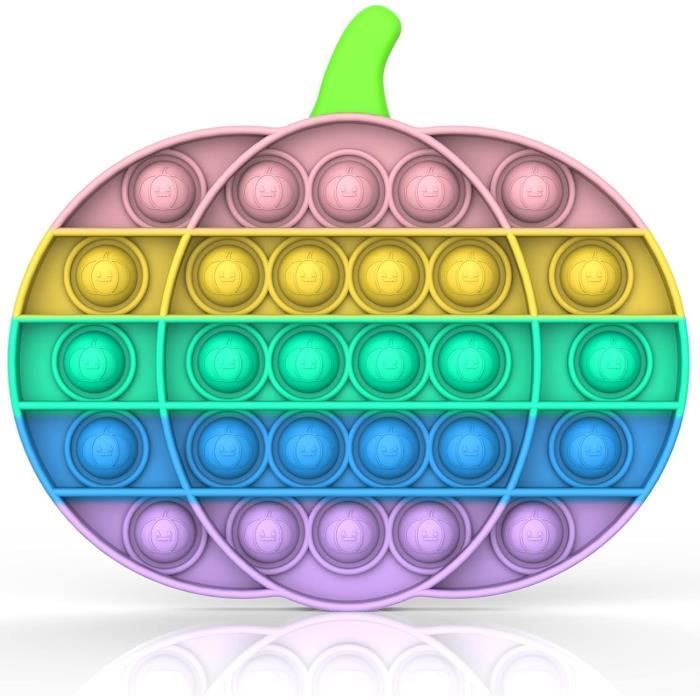 2 Fidget Toys Sensoriels PUSH BUBBLE - Anti-Stress, Pour Autisme Et Besoins Spéciaux
