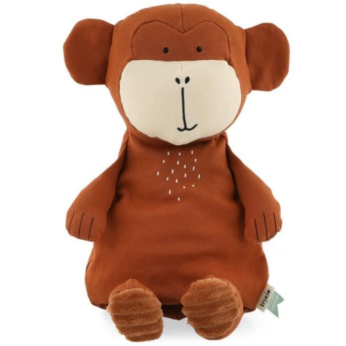 Trixie - Grande peluche en coton biologique - Mr Monkey