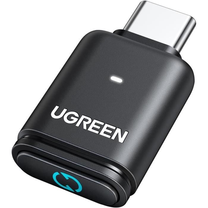 UGREEN Aptx Audio Dongle Bluetooth 5.3 Clé Adaptateur USB C Faible Latence Compatible avec Switch 2 Console PS5 PS4 PC Supporte Casque de Jeu Écouteur Enceinte - vue 2