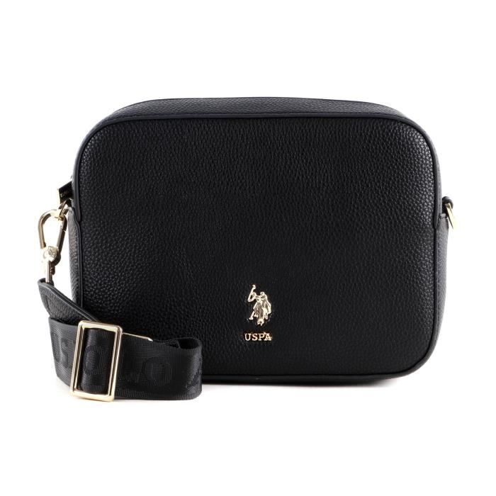 Sac Bandoulière S.Oliver Crossbody Bag - Noir/Gris - 100% PU - Neuf Avec étiquettes