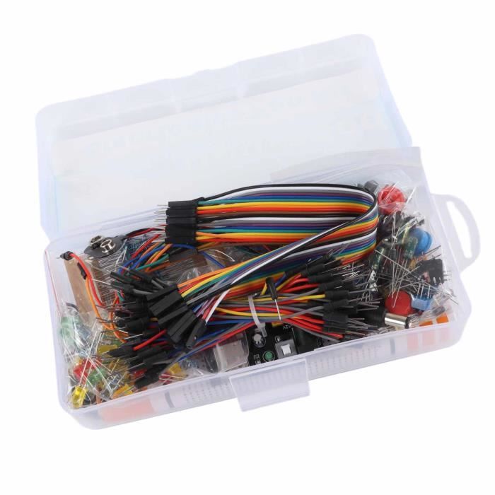 Kit Résistances Photosensibles 175 Pièces - 7 Modèles, Boîte De Rangement