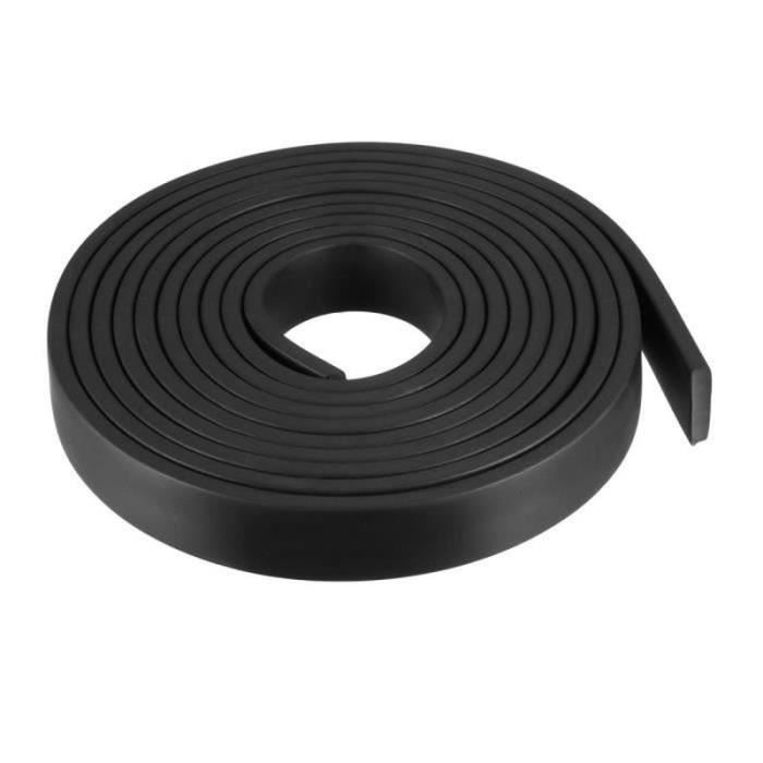 Bande De Caoutchouc D'étanchéité 20 X 10 Mm – 1 Mètre Noir, Rectangle, Uxcell