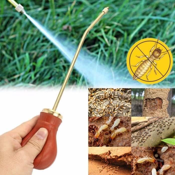 Pulvérisateur à Poudre Longueur Réglable 43-95 Cm - Pour Terre De Diatomées Et Poudres Jardin