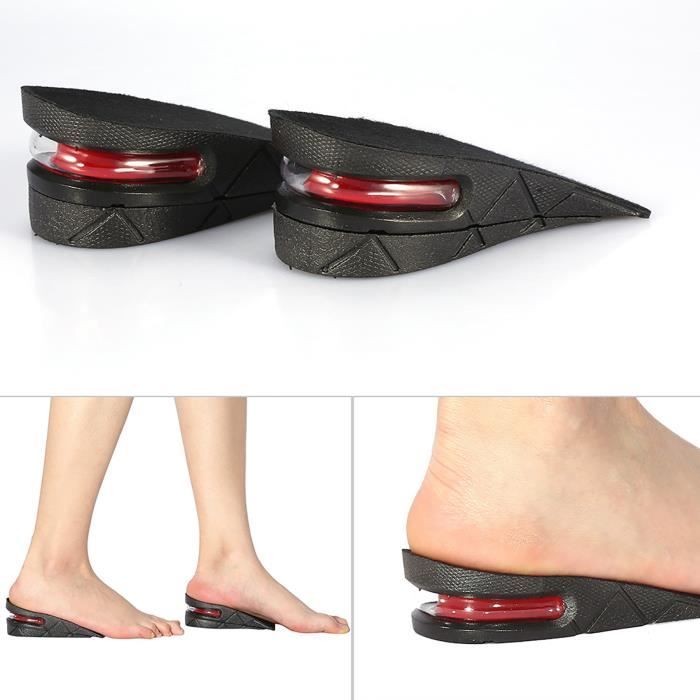 1Paire Semelle Grandissante 7cm Talonnette Intérieure Augmentation d