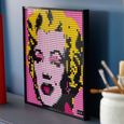 LEGO® ART 31197 Andy Warhol's Marilyn Monroe, Poster Mural, Loisirs Créatifs Adultes, Décoration Chambre ou Maison-1