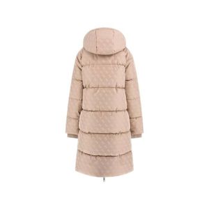 Morgan Doudoune Femme Simili Cuir Courte à Capuche - Style Cintré Et Chaud