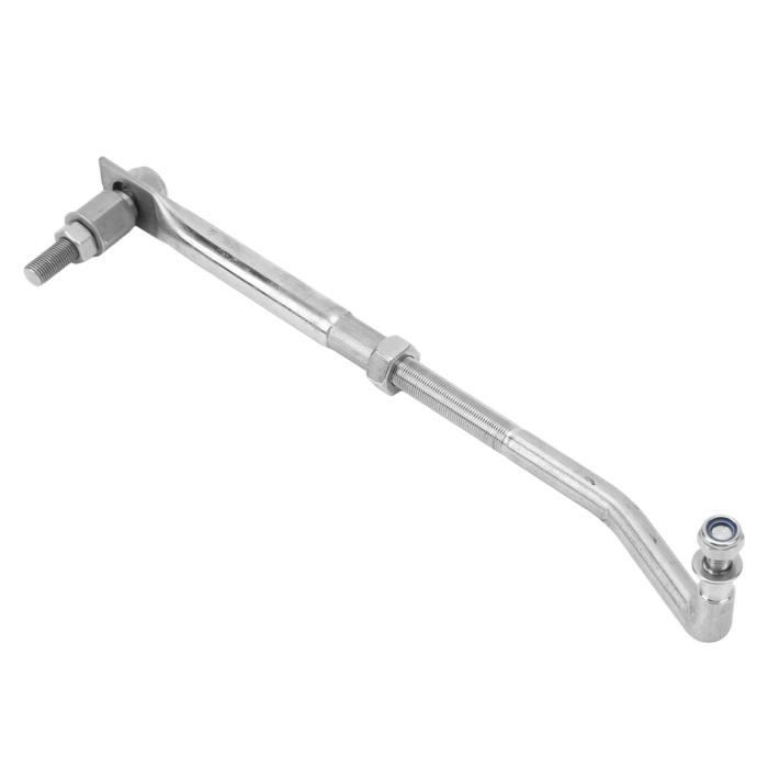 Biellette De Direction En 'C' Pour Moteur Hors-Bord - Acier Inoxydable - Longueur Réglable 265-315 Mm - Universelle 15 à 200 CV - Avec Kit De Fixation