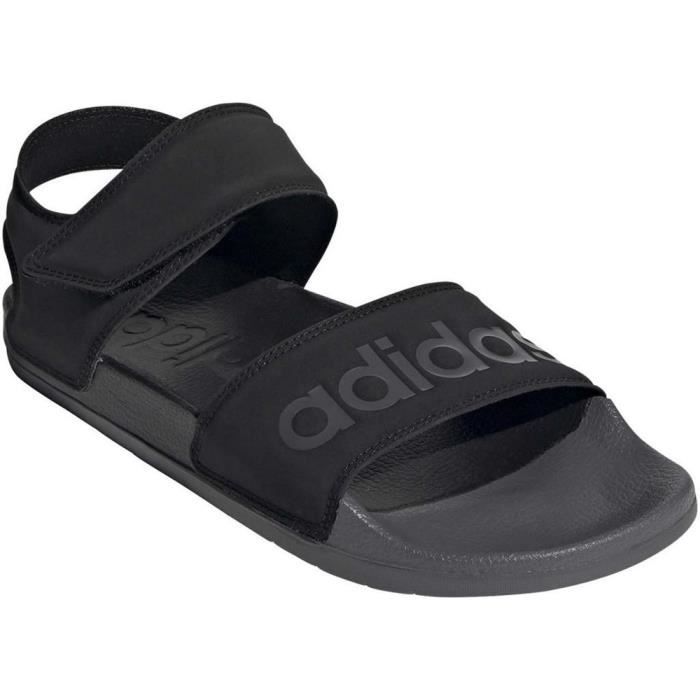 Sandales ADIDAS Adilette Noir Homme Adulte Scratch Noir