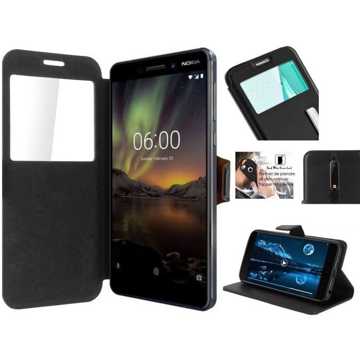 Cover Trasparente Per Nokia 6.1 / Nokia 6 (2018) - Custodia In Silicone TPU Ultra Sottile, Anti Ingiallimento, Antiurto, Con Stampa Lupo - 2