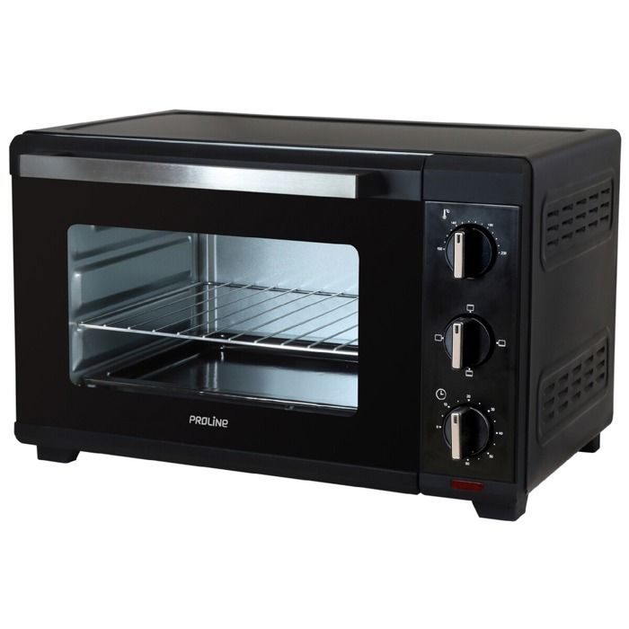 Mini Four Proline PMO19 Noir - 19L, 1280W, Parfait Pour Les Petites Cuisines
