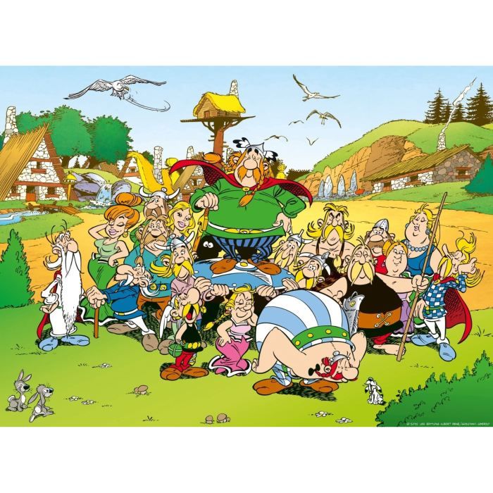 Asterix - Puzzle 100 pièces - Les Aventures Idéfix et Les