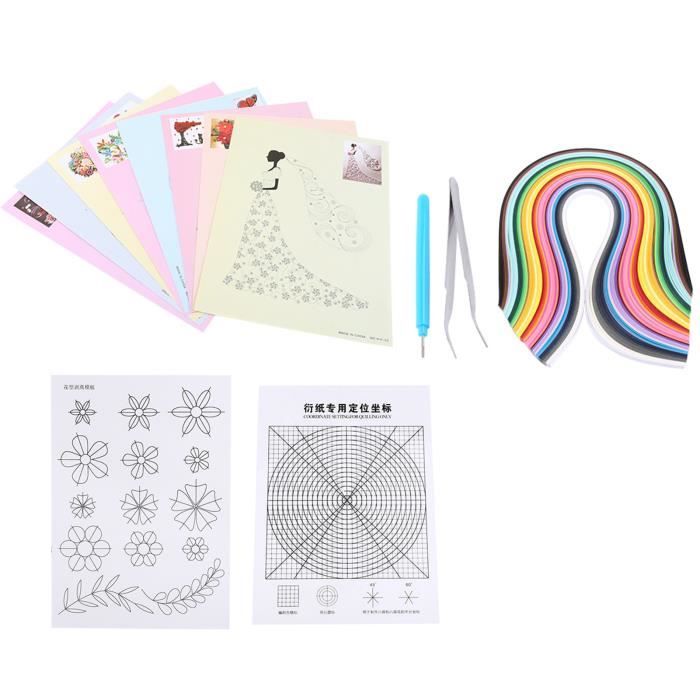 Outils De Quilling 3 Tailles - Peignes Porte-Cardage En Acier Inoxydable Pour Boucles Et Fleurs En Papier