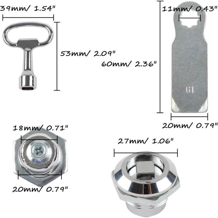 Butée De Porte / Fixateur - Pour Caravane, Camping-car, Bateau, Plastique, Anti-Claquement