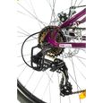 Vélo VTT 26'' Femme - Cadre Tout Suspendu - Double freins à disques - 21 Vit. - Poignée à Gâchettes & dérailleur Shimano-2