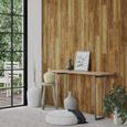 vidaXL Panneaux muraux Aspect bois Marron PVC 2,06 m² 351819-2