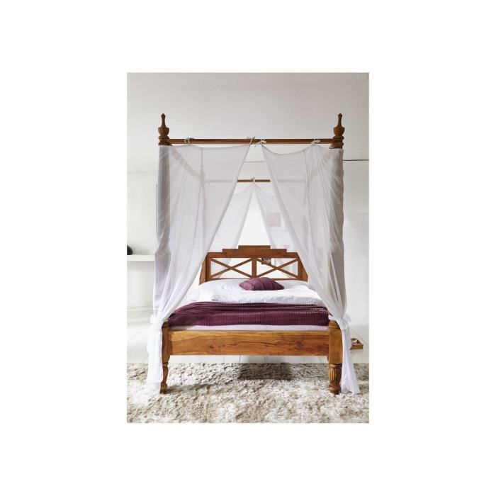 Lit baldaquin canopee hêtre - 180 x 200 cm | Leroy Merlin Lit baldaquin canopee hêtre - 180 x 200 cm | Leroy Merlin