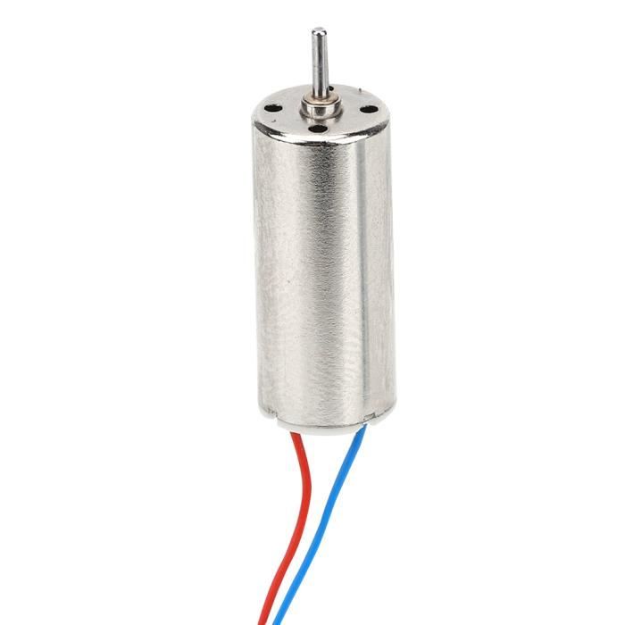 Generic Ensemble de Moteurs sans Noyau 8520, Moteur électrique Durable à Grande Vitesse pour Drone RC Quadrirotor, Acier Inoxydable Léger 8.5x20mm