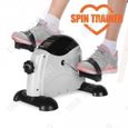 TD® Mini vélo d'exercice domestique à pédales à manivelle Entraîneur de rééducation des jambes Vélo d'exercice mains et pieds pour-3