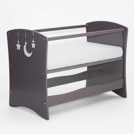 At4 Lit Bebe 60x1 Cm Plexiglas Lune Et Etoile Taupe Cdiscount Puericulture Eveil Bebe At4 Lit Bebe 60x1 Cm Plexiglas Lune Et Etoile Taupe Cdiscount Puericulture Eveil Bebe