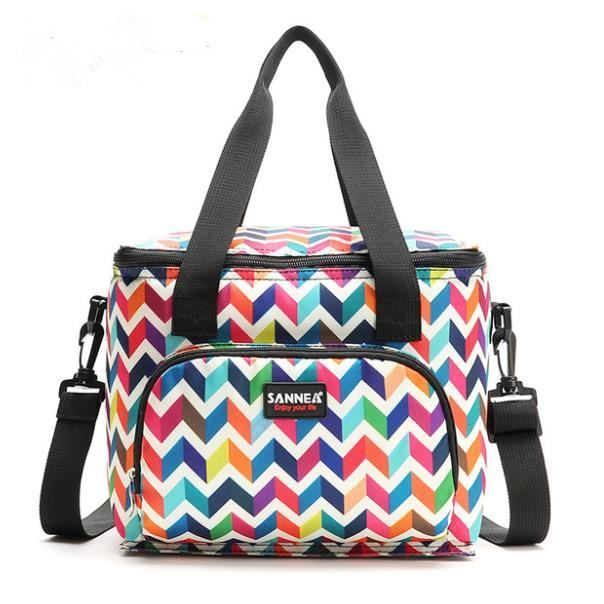 Sac Isotherme Repas 10L | Glacière Soft Avec Bandoulière | Garde Au Chaud Et Froid | Bureau, Pique-Nique