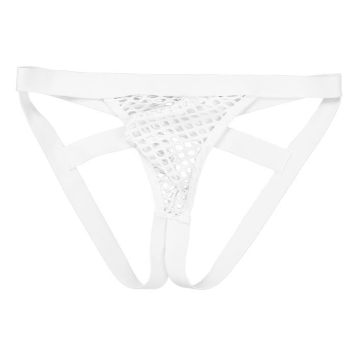 String Homme Tanga T-Back - Nylon/Élasthanne | Taille Basse Confortable - Sous-Vêtement Sensuel