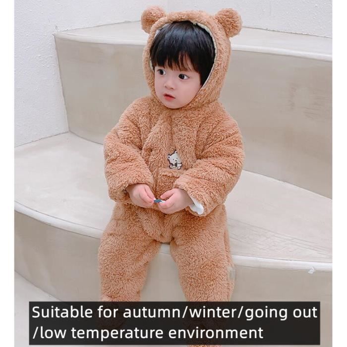 Grenouillère chaude bébé outlet