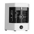 1 Climatiseur évaporatif, 3 vitesses, grille multidirectionnelle, silencieux, portable, veilleuse, maison .