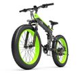 BEZIOR-X1000 vélo électrique pliable vélo de montagne portable 48V12.8Ah 1000W puissance du moteur, roues de 26 pouces, kilométrage -0