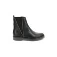 Boots Kick Oxis Noir pour Fille - KICKERS - Cuir - Talon Plat - Lacets-0