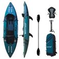 Kayak gonflable W WATTSUP COD 1 Place - 310x85 cm - Dropstitch + PVC - 180 kg - Pack complet-0