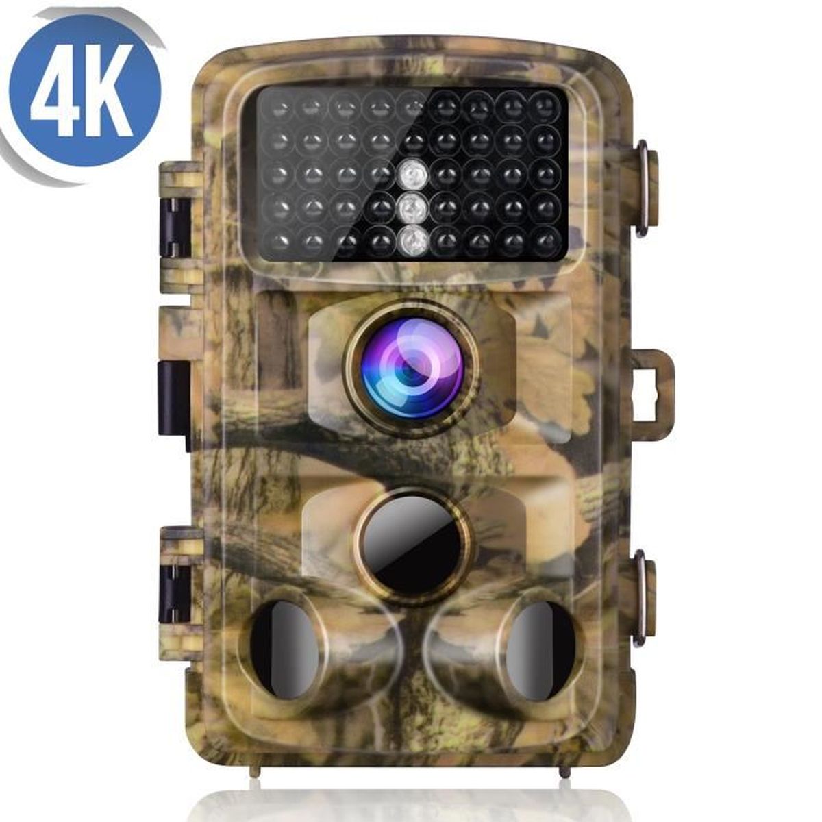 SUNTEKCAM 36MP 2.7K HD Caméra de Chasse Caméra de Surveillance Étanche 28 LEDs Grand Angle 120° De Vision Nocturne 25m Traque IR Caméra de Jeu Nocturne Infrarouge